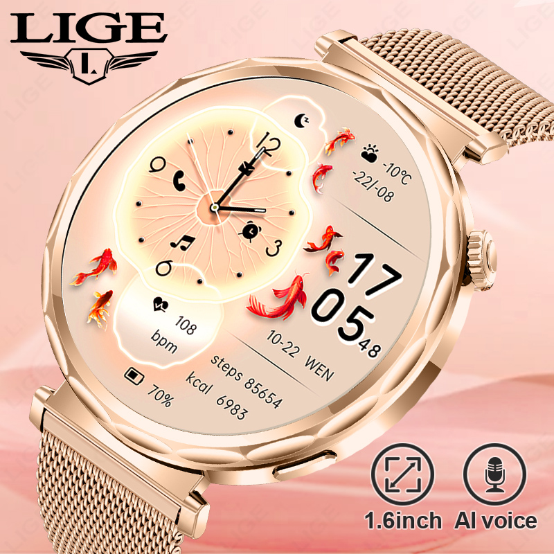 Smartwatch Ladies Watches For Women - LIGE 2026 Yeni Akıllı Saat Kadınlar