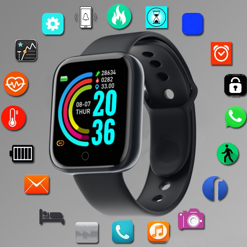 Watch Smartwatch Android - Erkekler Kadınlar Için akıllı saat Spor