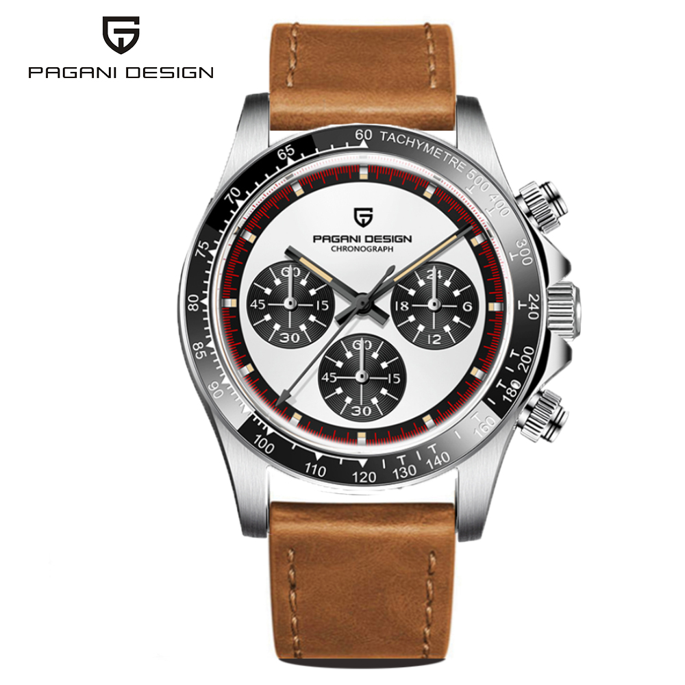 Anti-Magnetic Watch - PAGANI DESIGN VK63 Kuvars Saat Safir