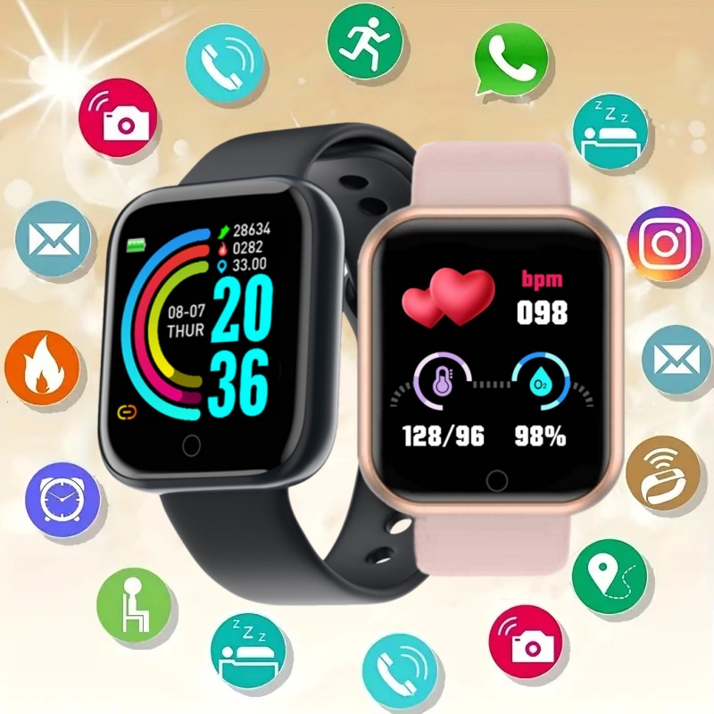 Smartwatch Digital Watches For Women - Akıllı saat mesaj hatırlatmak müzik kontrol
