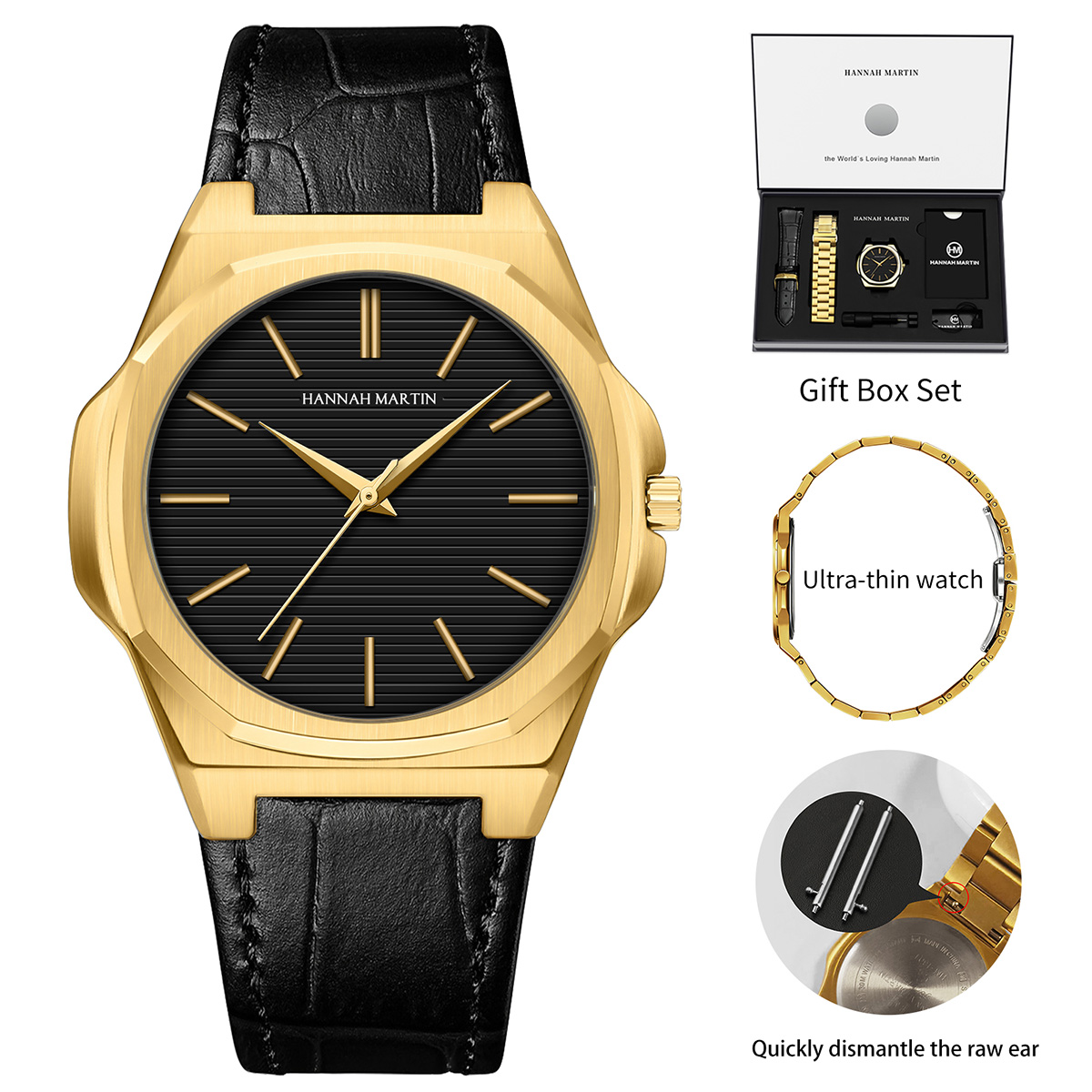Anti-Magnetic Watch - Kadın Hediye Saati 40mm Kadran Hafif