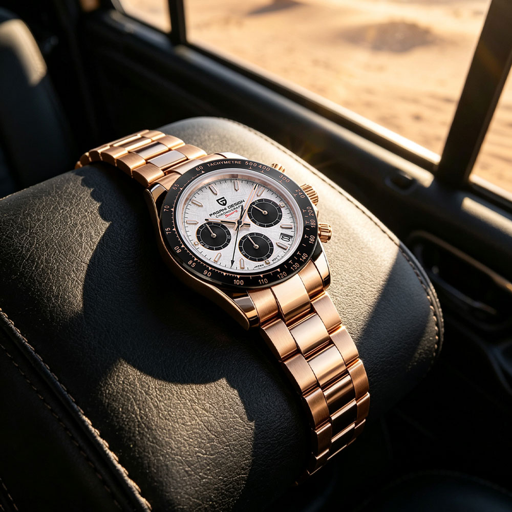 Anti-Magnetic Watch - Üst Düzey Marka PAGANI DESIGN Lüks
