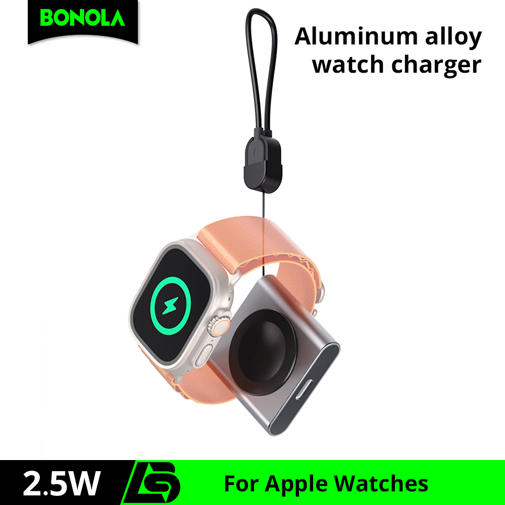 Smartwatch Apple Watch - Bonola Manyetik Saat Kablosuz Şarj Cihazı