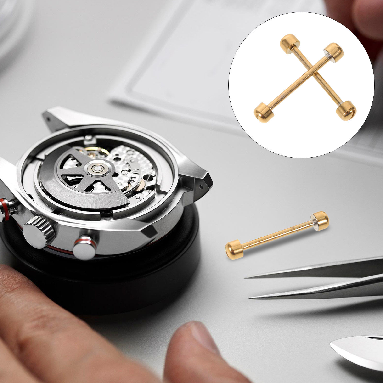 Replacement Watch Bracelet - 2 Adet Saat Bilekliği Vida Pimi
