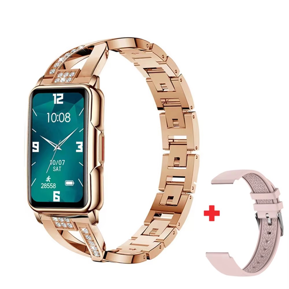 Smartwatch Ladies Watches For Women - Bayanlar akıllı saat kadınlar lüks elmas