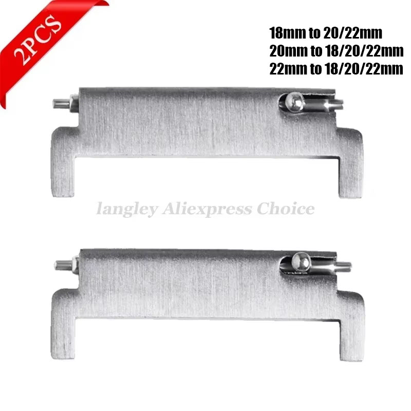 Replacement Watch Bracelet - 2 adet saat kayışı adaptörleri 20mm
