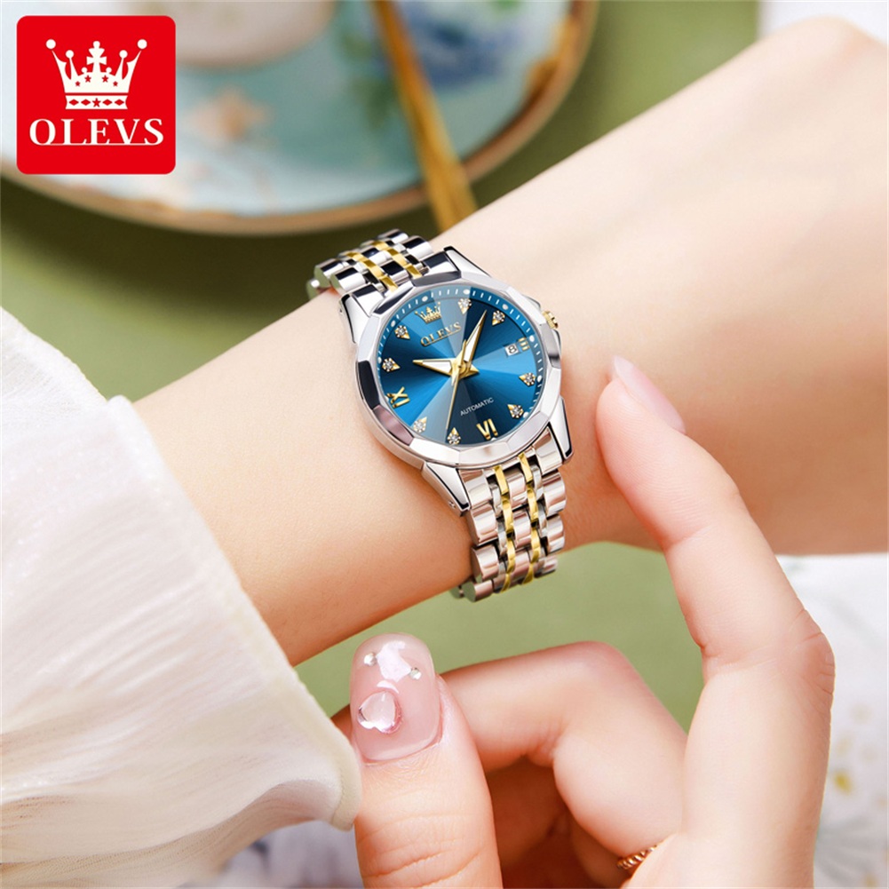 OLEVS 9982 kadın saatleri köpü - Anti-Magnetic Watch incelemesi ve fiyatı