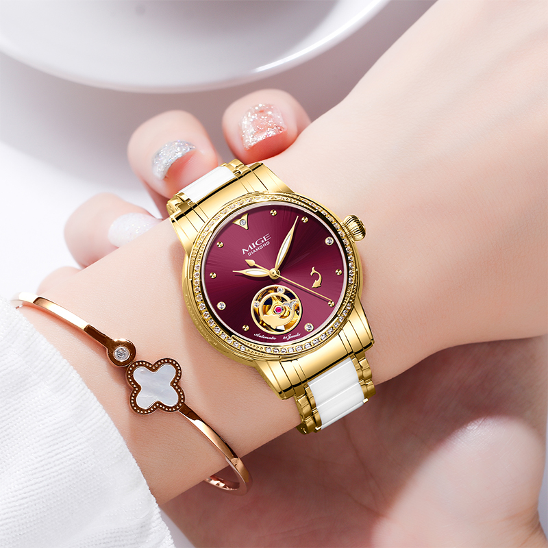 MIGE Bayanlar İskelet Otomatik - Skeleton Mechanical Watch incelemesi ve fiyatı