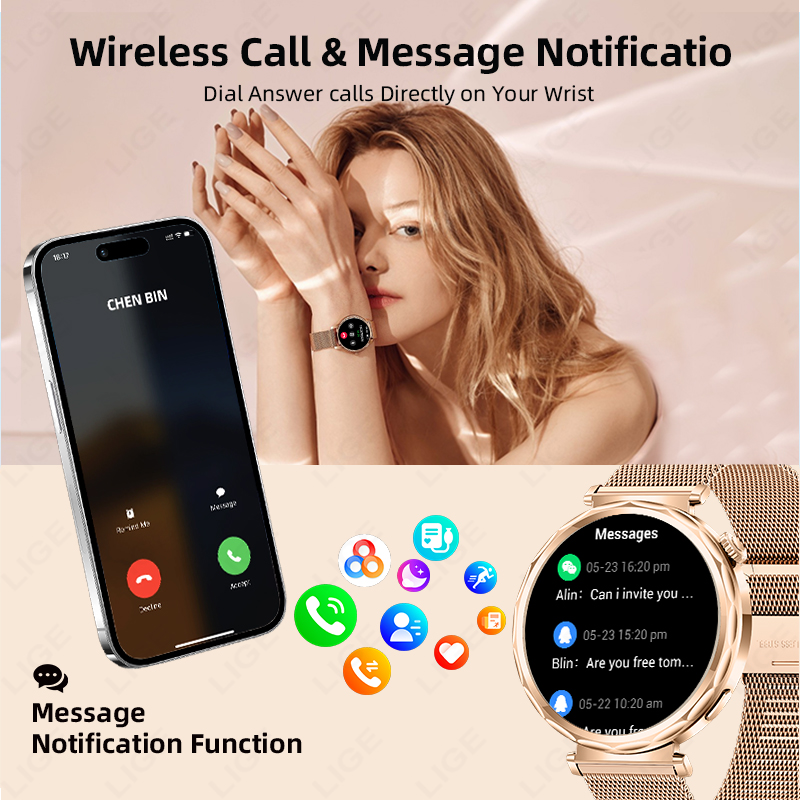 LIGE 2026 Yeni Akıllı Saat Kad - Smartwatch Ladies Watches For Women incelemesi ve fiyatı