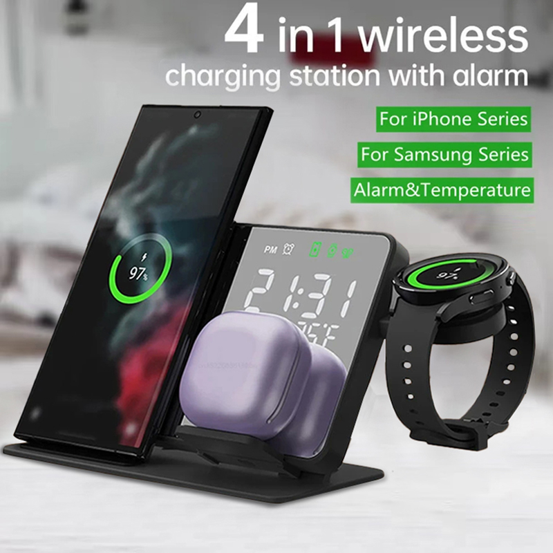 Kablosuz Şarj Cihazı Alarm Saa - Watches Smartwatch Samsung incelemesi ve fiyatı