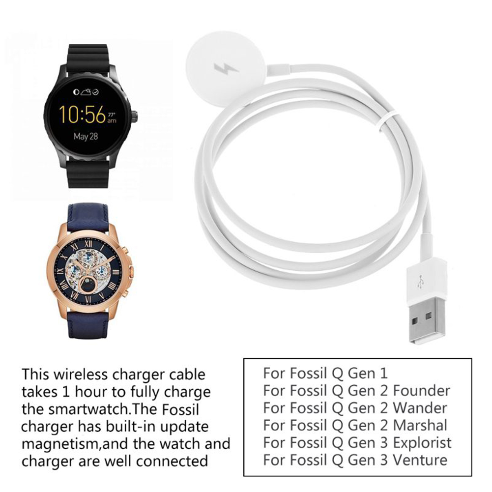 Fossil Gen 1/2/3 USB Saat Şarj - Fossil Watches Smartwatch Gen 3 incelemesi ve fiyatı