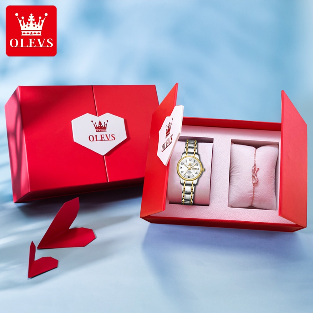 OLEVS 2891 Lüks Marka Moda kad - Anti-Magnetic Watch incelemesi ve fiyatı