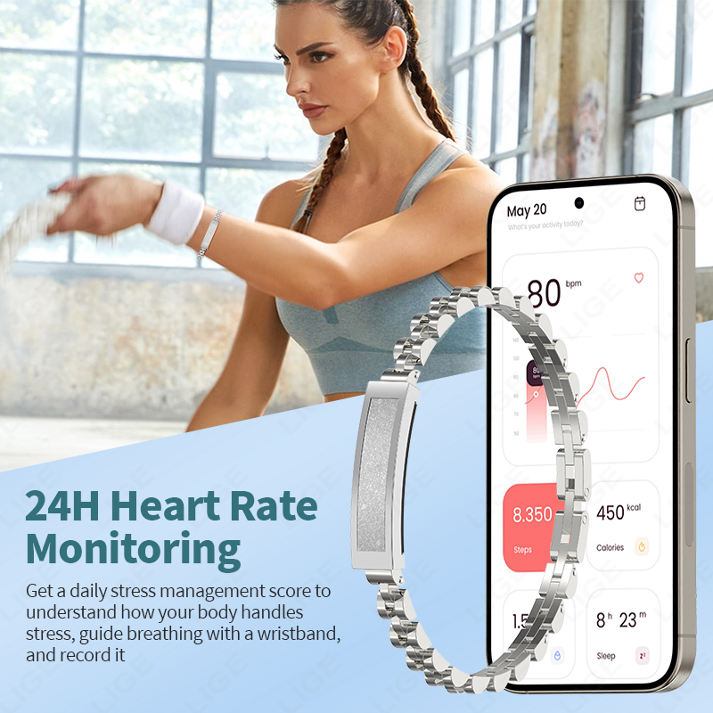 LIGE yeni moda akıllı saat kad - Smartwatch Digital Watches For Women incelemesi ve fiyatı