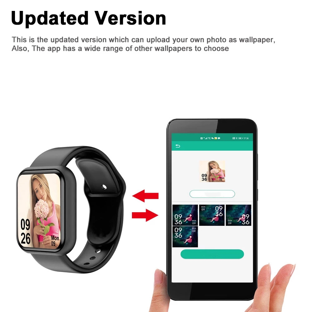 Erkekler Kadınlar Için akıllı  - Watch Smartwatch Android incelemesi ve fiyatı