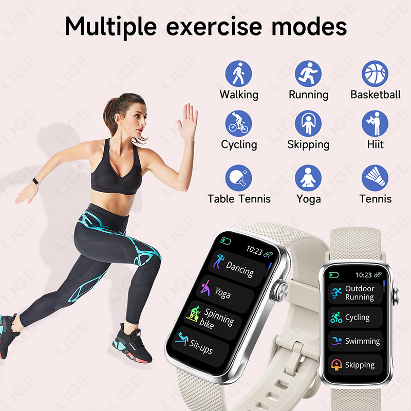 LIGE Moda Bayan Yeni Akıllı Sa - Smartwatch Ladies Watches For Women incelemesi ve fiyatı
