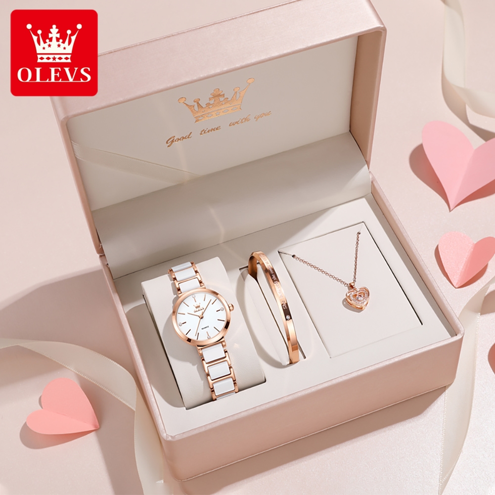 OLEVS Kadın Saati 5877 Lüks Za - Analog Quartz Watch incelemesi ve fiyatı