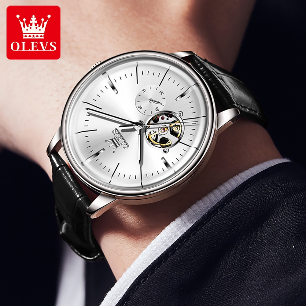 OLEVS 6708 Moda Erkek Saatleri - Anti-Magnetic Watch incelemesi ve fiyatı