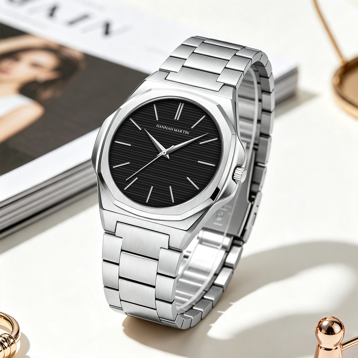 Kadın Hediye Saati 40mm Kadran - Anti-Magnetic Watch incelemesi ve fiyatı