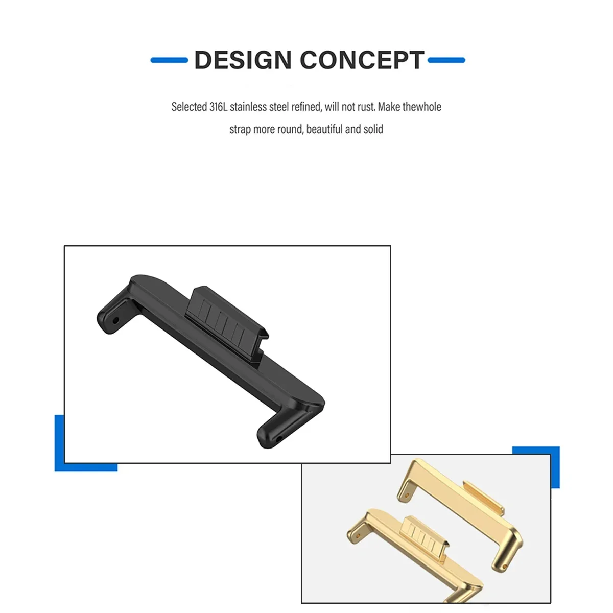 20mm 22mm 1 Çift Adaptör Huawe - Replacement Watch Bracelet incelemesi ve fiyatı