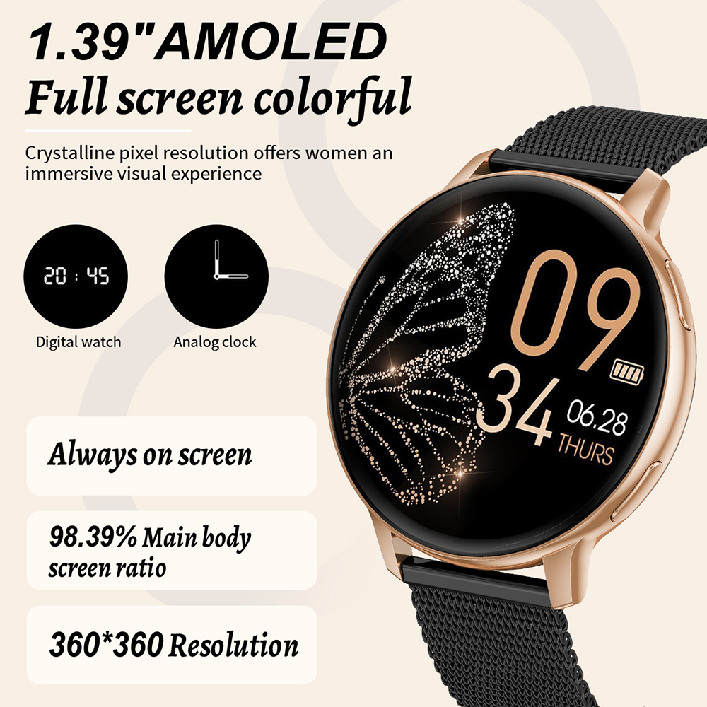 LIGE Moda Akıllı Saat Kadın Bl - Smartwatch Ladies Watches For Women incelemesi ve fiyatı