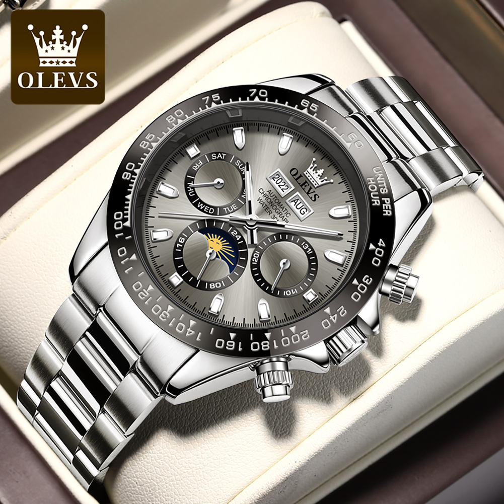 OLEVS 6654 Lüks Erkek Saat Chr - Rolex Watch Datejust incelemesi ve fiyatı