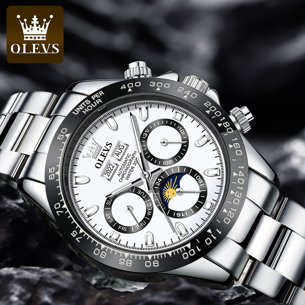 OLEVS 6654 Lüks Erkek Saat Chr - Rolex Watch Datejust incelemesi ve fiyatı