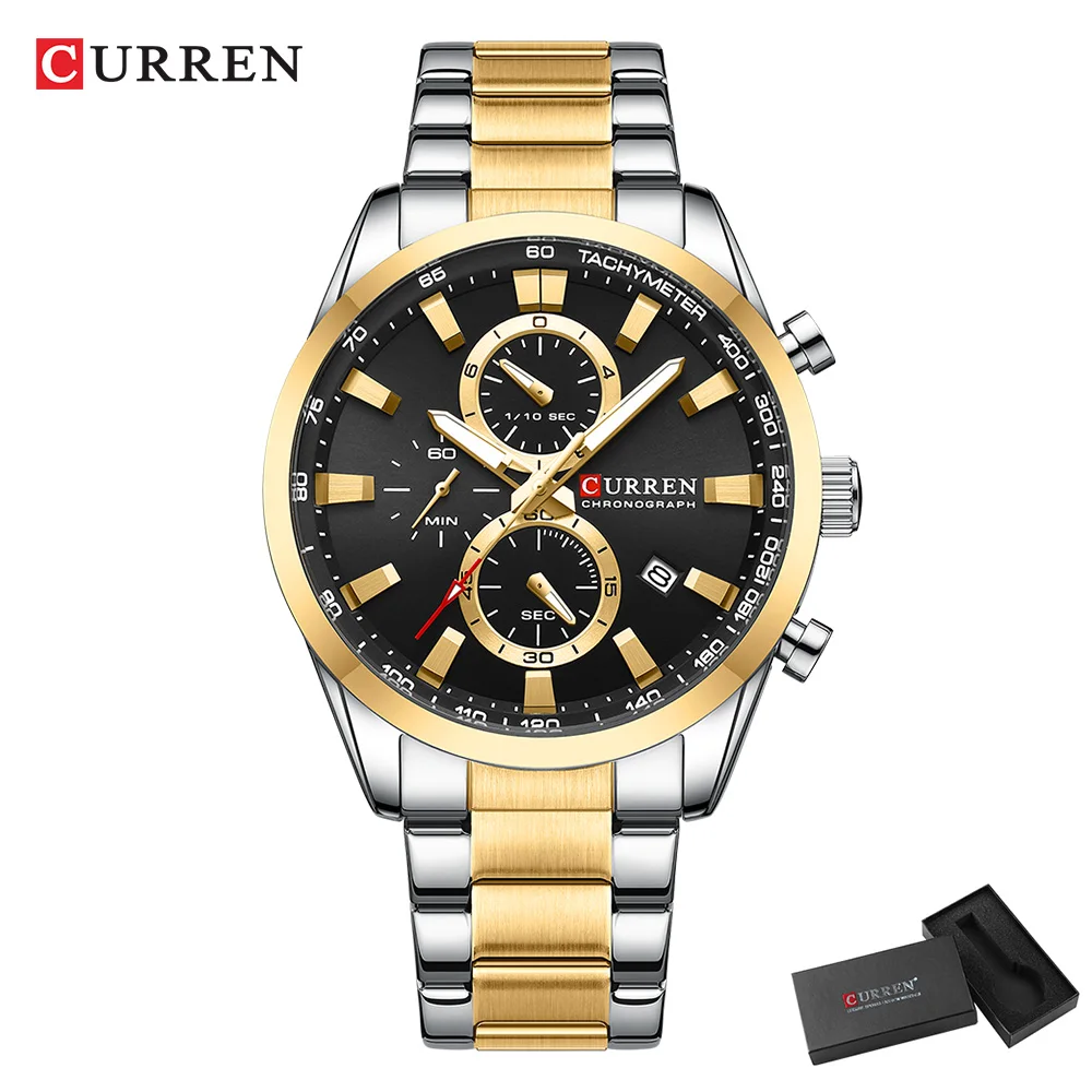 CURREN Casual Kuvars Chrono Sp - Analog Quartz Watch incelemesi ve fiyatı