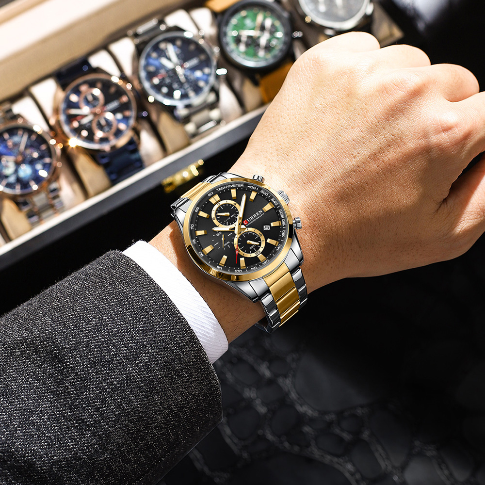 CURREN Casual Kuvars Chrono Sp - Analog Quartz Watch incelemesi ve fiyatı