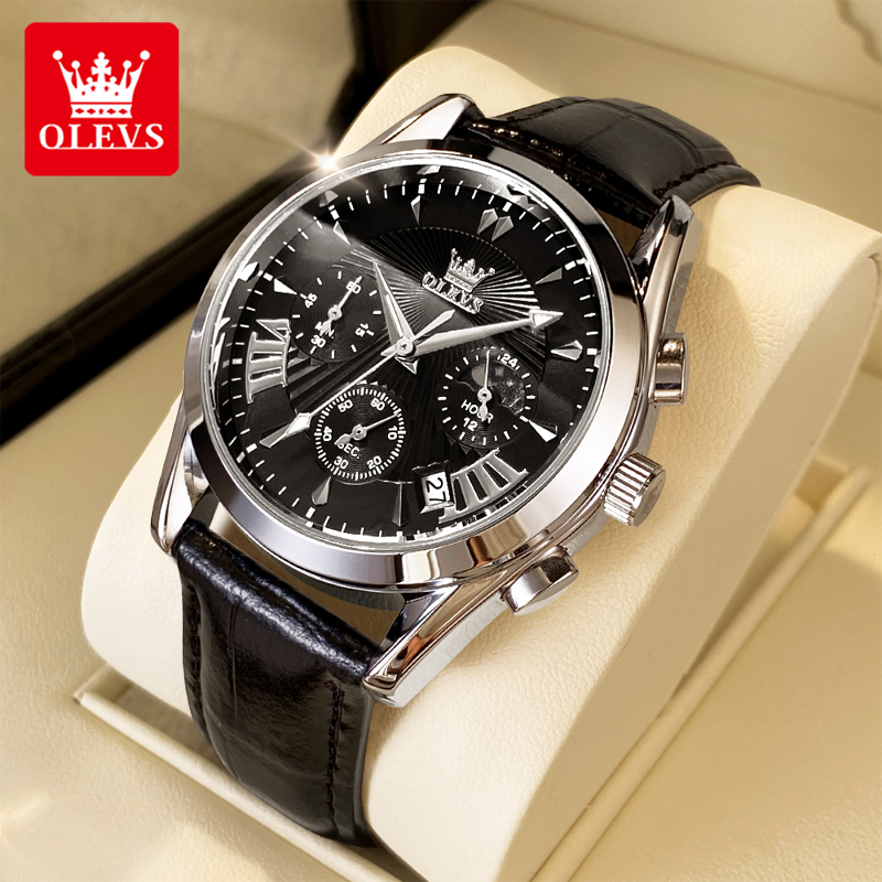 OLEVS gündelik moda erkek saat - Analog Quartz Watch incelemesi ve fiyatı