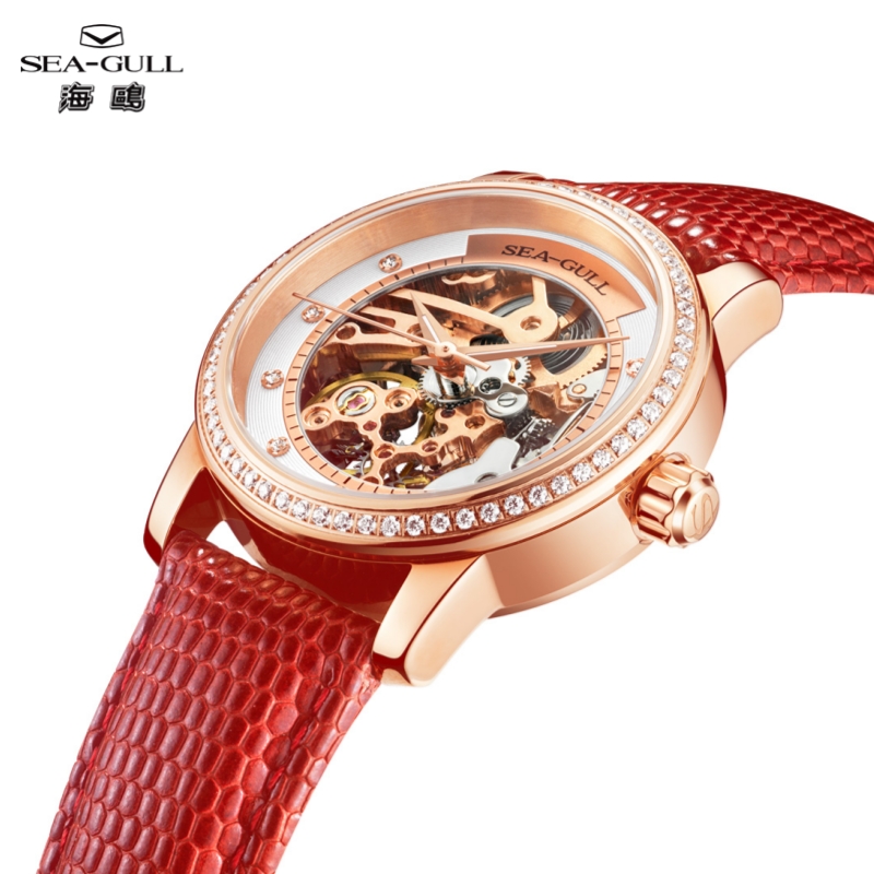 Sea-Gull Moda kadın Mekanik Sa - Skeleton Mechanical Watch incelemesi ve fiyatı