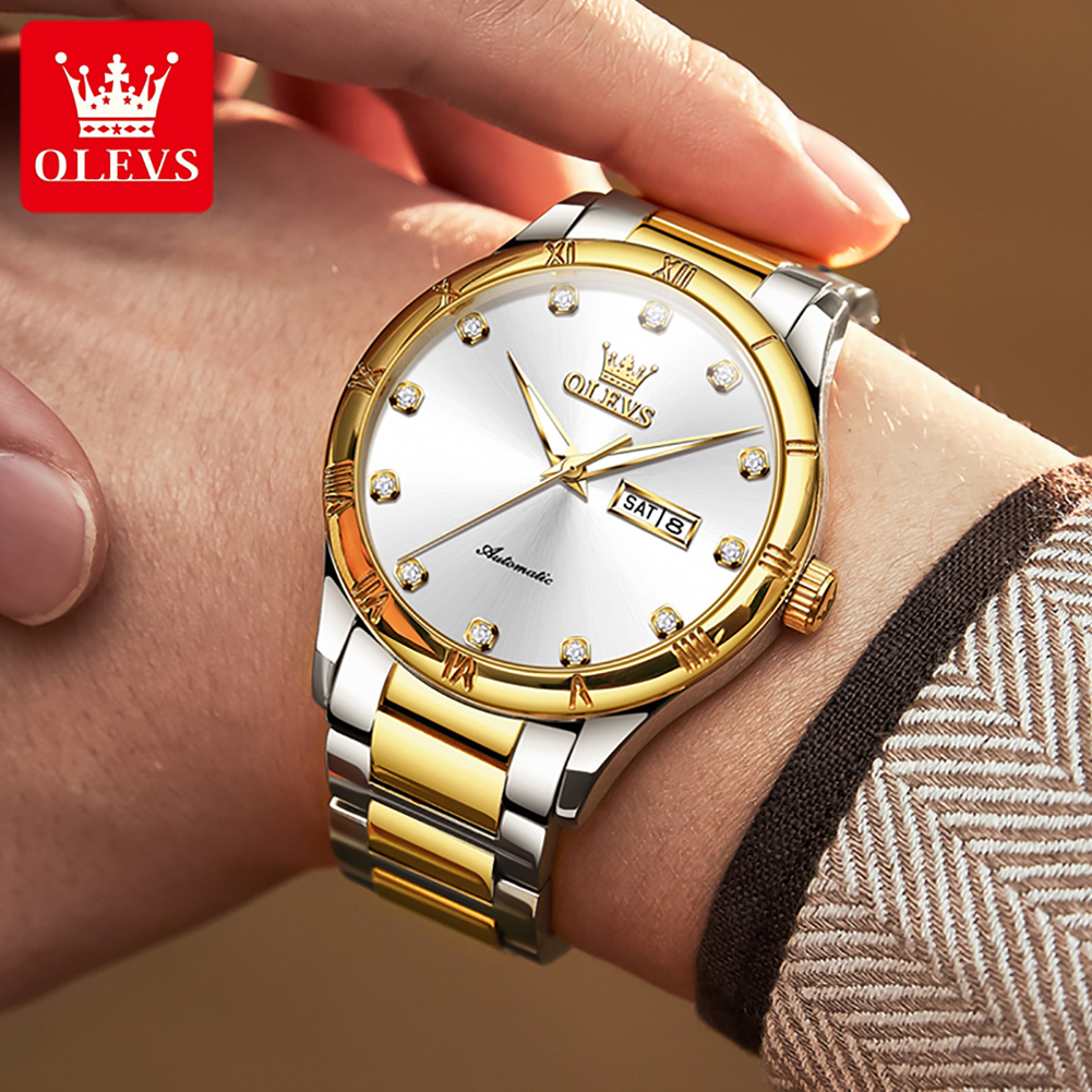OLEVS erkek saatleri lüks raha - Anti-Magnetic Watch incelemesi ve fiyatı