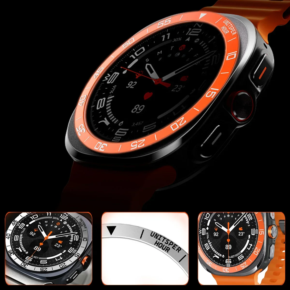 Metal Kapak Çerçeve Halkası Kı - Watch Smartwatch Android incelemesi ve fiyatı