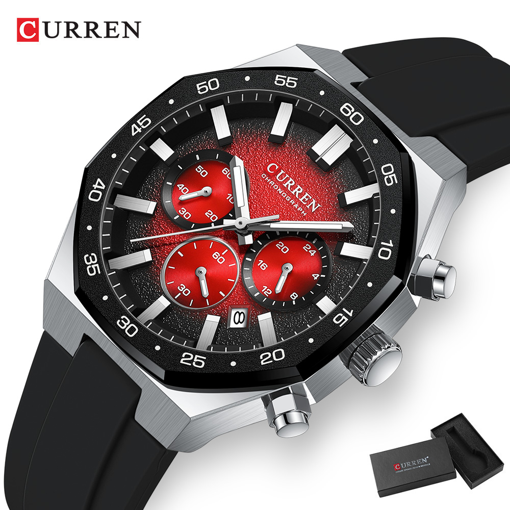 CURREN Moda Rahat Erkekler spo - Analog Quartz Watch incelemesi ve fiyatı
