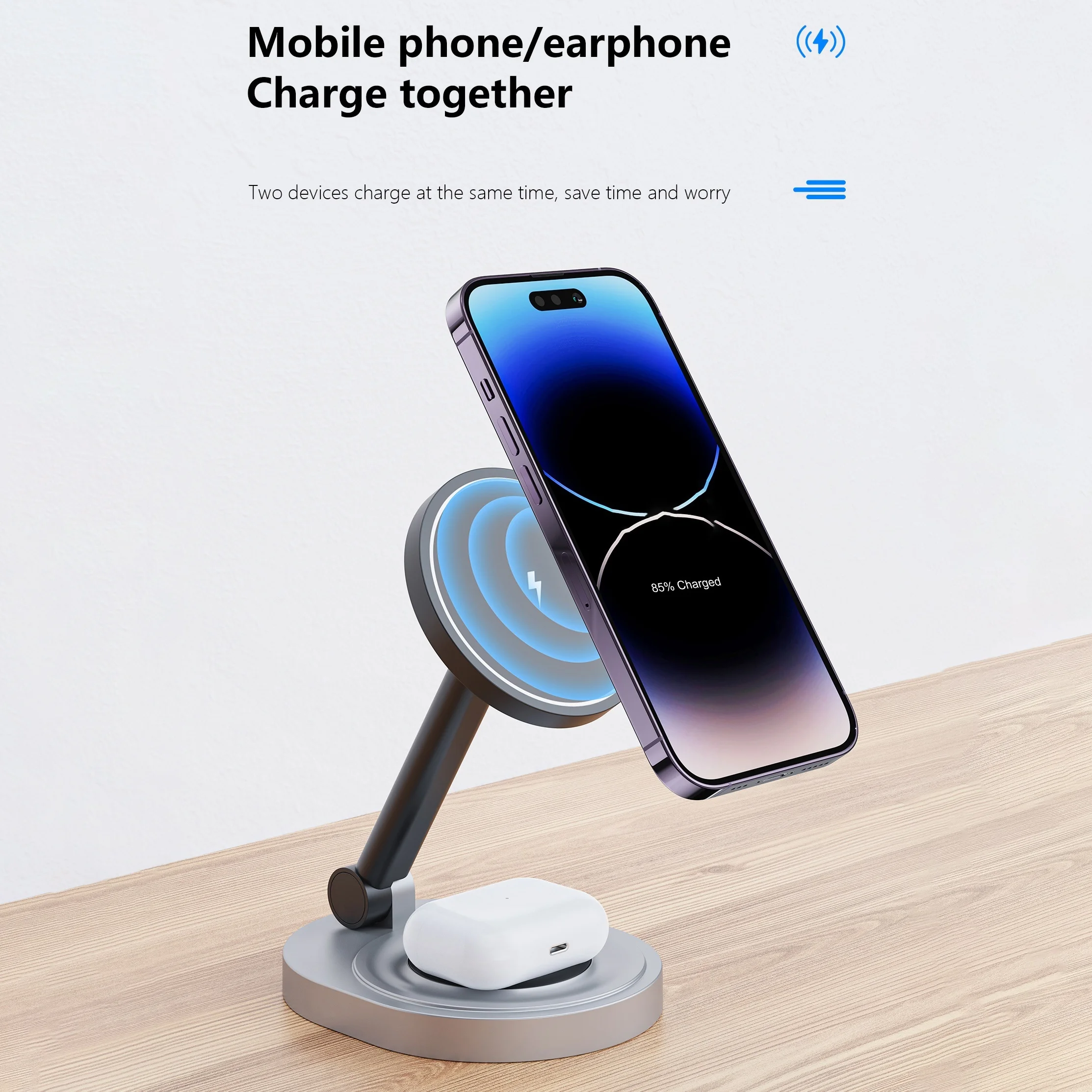 2 In 1 Manyetik Kablosuz Şarj  - Smartwatch Apple Watch incelemesi ve fiyatı