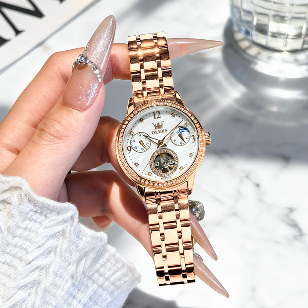 OLEVS kadın saatleri üst marka - Anti-Magnetic Watch incelemesi ve fiyatı