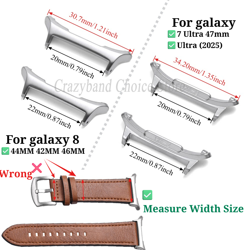 Samsung Galaxy Watch 7 Ultra 4 - Replacement Watch Bracelet incelemesi ve fiyatı