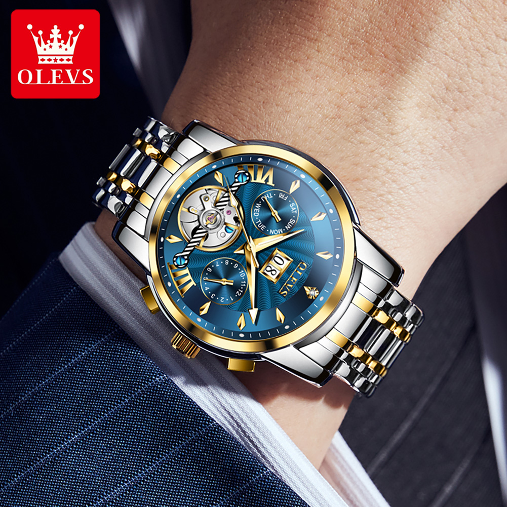 OLEVS Erkekler Saatler Lüks Mo - Anti-Magnetic Watch incelemesi ve fiyatı