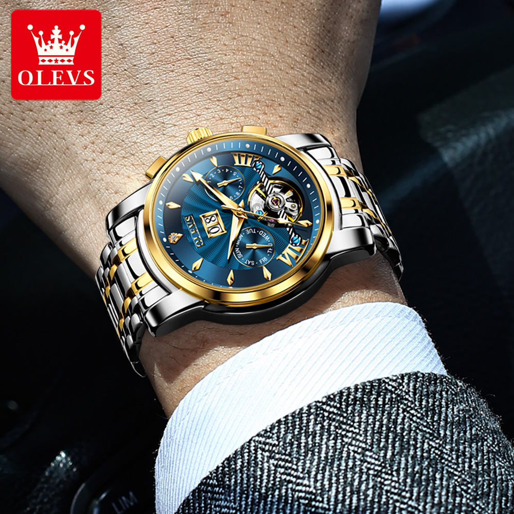 OLEVS Erkekler Saatler Lüks Mo - Anti-Magnetic Watch incelemesi ve fiyatı