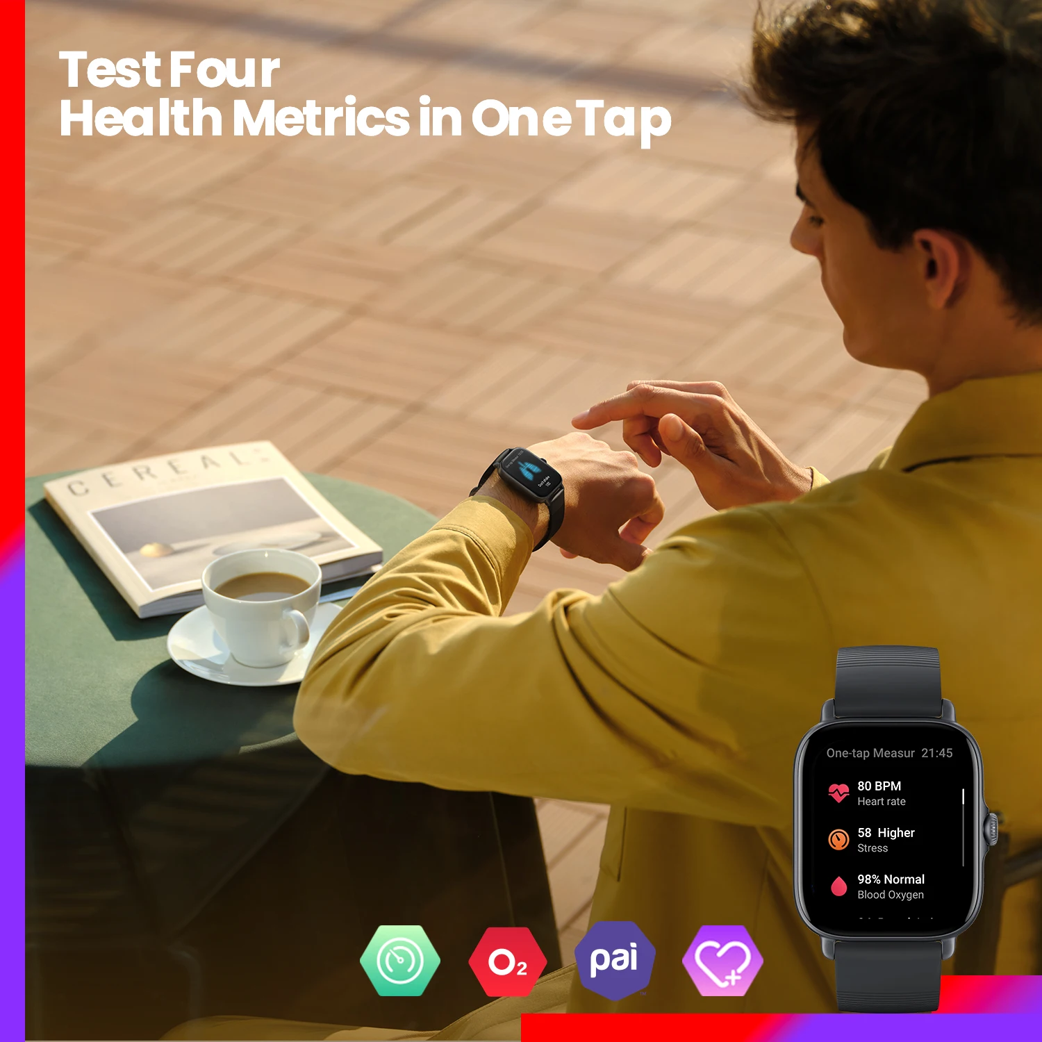 Amazfit GTS 3 Akıllı Saat 5ATM - Smartwatch Refurbished Watches incelemesi ve fiyatı