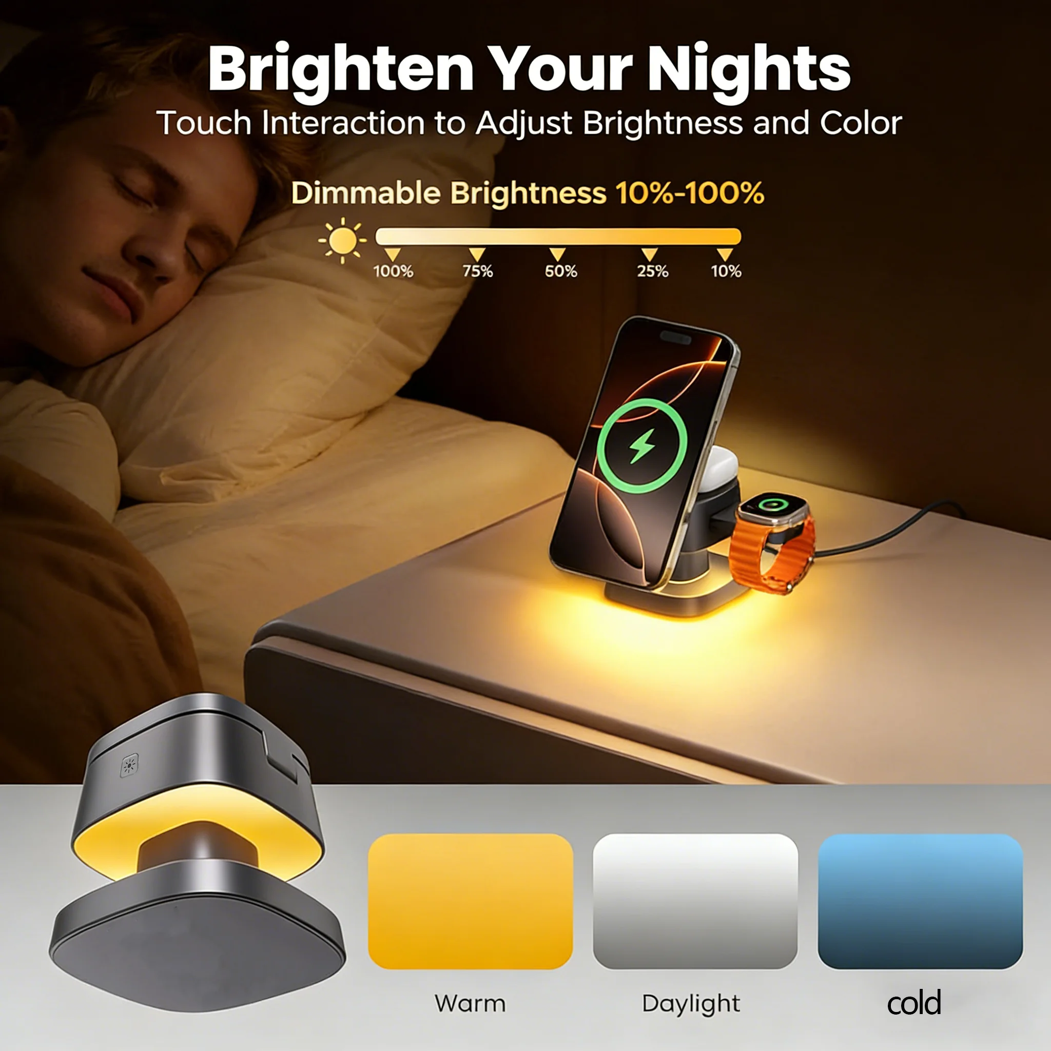 TIMESS Gece Lambası Mantar Şek - Smartwatch Apple Watch incelemesi ve fiyatı