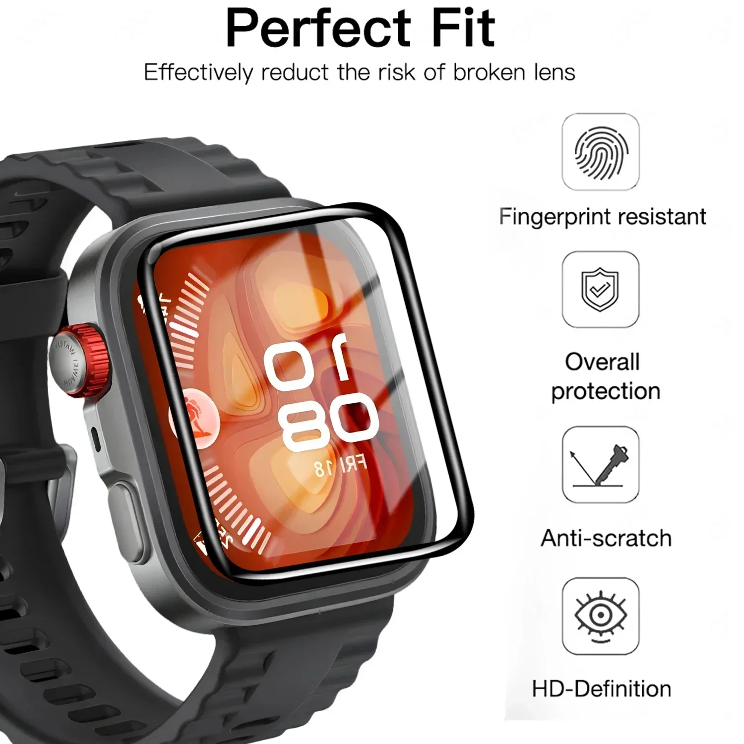 5 Adet Temperli film Huawei İz - Smartwatch Watch Huawei incelemesi ve fiyatı