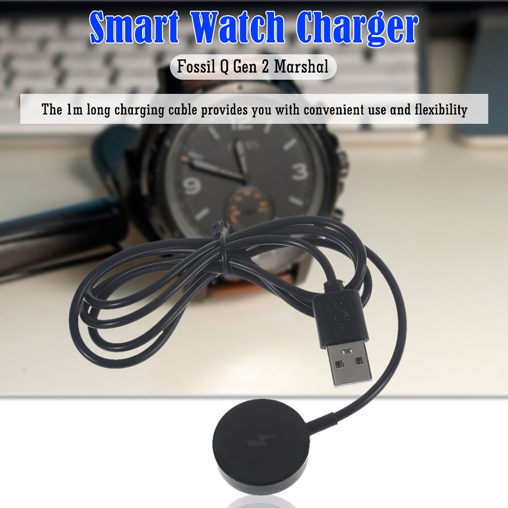 Saat şarj kablosu USB şarj sta - Fossil Watches Smartwatch Gen 3 incelemesi ve fiyatı
