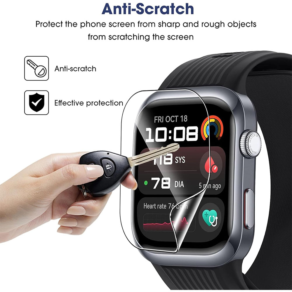 3 adet TPU Hidrojel Filmler Hu - Smartwatch Watch Huawei incelemesi ve fiyatı
